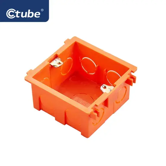 Hộp Công Tắc Đơn Ngoại Trời Bằng Nhựa Kích Thước 86*86*45mm hình ảnh 1-description