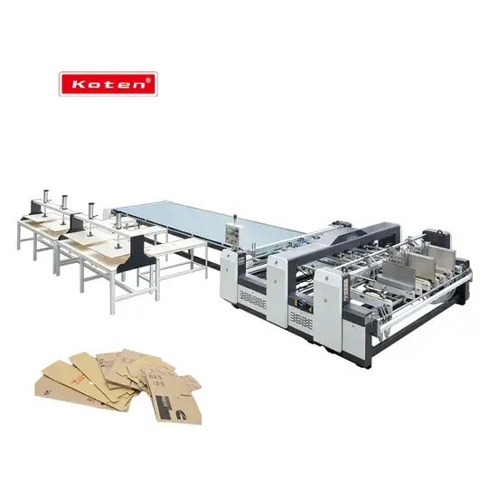 Máy dán giấy bìa sóng cho đóng thùng bìa sóng lớn hiệu quả hình ảnh 1-description
