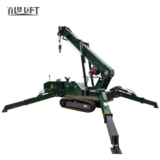 3ton 5ton 8ton Cẩu nâng thủy lực với cơ cấu vươn đôi - Điện và Diesel hình ảnh 1-description
