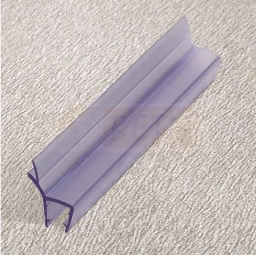 Phụ kiện phòng tắm OEM: Kênh U trong suốt cho cửa kính tắm và niêm phong 135 độ hình ảnh 1-description