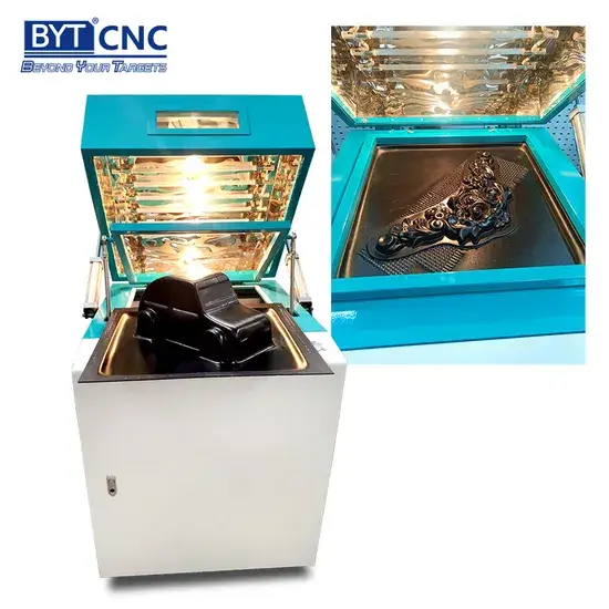 Máy tạo hình chân không đa năng cho tấm ABS và acrylic quảng cáo hình ảnh 1-description