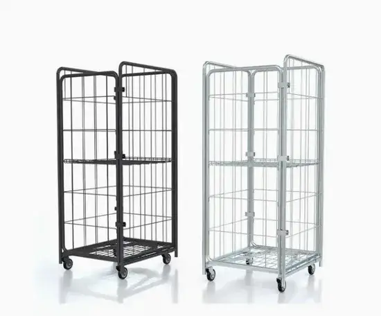 Nhà máy sản xuất nội thất thùng lưới cuộn bằng kẽm tiện lợi cho xe lăn thùng hình ảnh 1-description