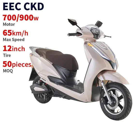 Cung cấp xe máy điện Scooter hợp chuẩn Coc EEC 12inch 700/900W tốc độ 65km/h, phù hợp cho người lớn hình ảnh 1-description