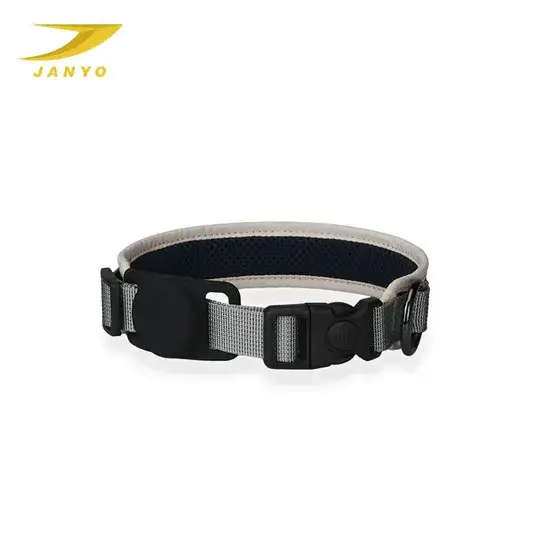 Dây đeo cổ cho chó từ chất liệu nylon, thiết kế khóa thông thoáng và êm ái hình ảnh 1-description