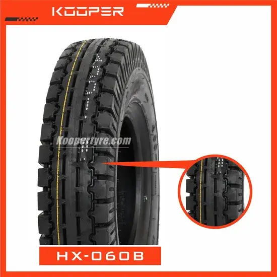 Chất lượng lốp xe ba bánh 8PR, đạt tiêu chuẩn ISO/DOT/E-MARK (kích thước 4.00-8) hình ảnh 1-description