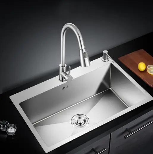 Bồn Rửa Chén Inox 304 - Thiết Bị Rửa Chén Bát Chất Lượng Cho Bếp Nhà hình ảnh 1-description