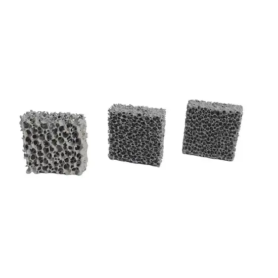 Tấm lọc bọt gốm cacbua silic 50*50*15, 20ppi dành cho xưởng đúc sắt hình ảnh 1-description