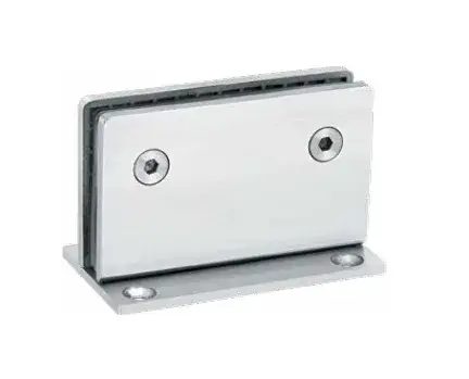 Kẹp Kính Phòng Tắm Cố Định Hình Vuông 90 Độ - Lựa Chọn Tốt Cho Không Gian Nhỏ hình ảnh 1-description
