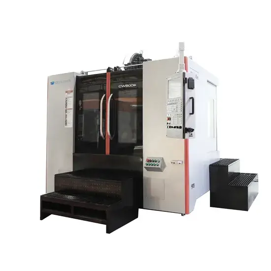Máy phay CNC 3/4/5 trục Cw500e hiệu suất cao - Trung tâm gia công ngang Đài Loan chất lượng hình ảnh 1-description
