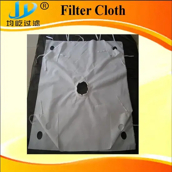Vải lưới đai Polyester ép lọc chất lượng cao hình ảnh 1-description
