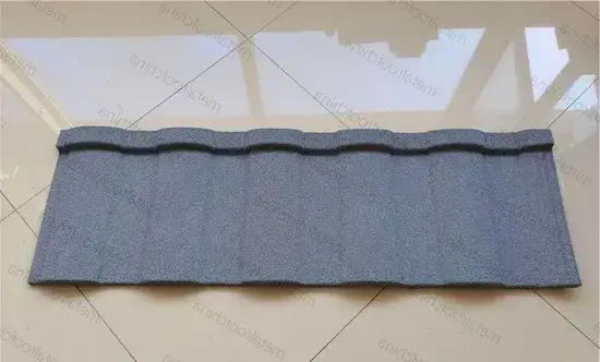 Mái kim loại Alu-Zinc phủ đá vụn kiểu La Mã cho ngôi nhà đẹp và bền bỉ hình ảnh 1-description