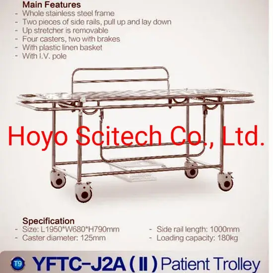 Xe đẩy bệnh nhân gập lại đa năng, phù hợp sử dụng trong tình huống cấp cứu hình ảnh 1-description