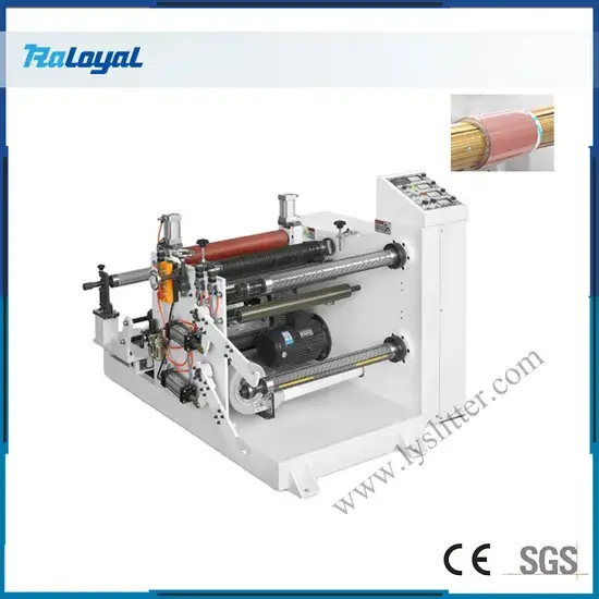 Máy cắt và cuốn film giấy nhãn chất lượng cao đồng hỗ trợ sản xuất hình ảnh 1-description