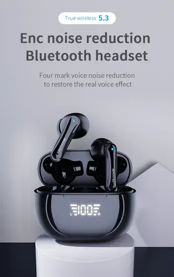 Tai nghe Bluetooth tiện lợi với thời lượng pin lên đến 4-5 giờ và cảm giác thoải mái khi sử dụng hình ảnh 1-description