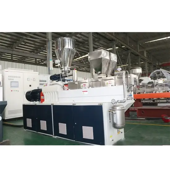 Máy ép đôi sản xuất hạt nhựa phân hủy sinh học PLA Pbat - Giải pháp tiết kiệm và hiệu quả hình ảnh 1-description