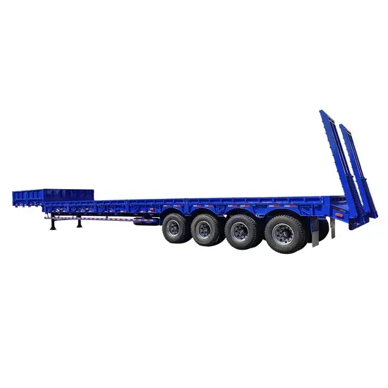 Xe tải nửa rơ moóc thấp bằng thép và nhôm tùy chỉnh - Chất lượng, đa dạng và tiện lợi hình ảnh 1-description