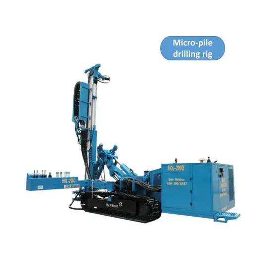 Giàn khoan cọc vi mô Hdl-200d gắn trên xe kéo hỗ trợ độ dốc từ nhà máy gốc Trung Quốc hình ảnh 1-description
