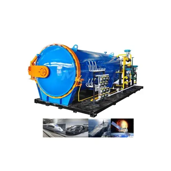 Bình áp suất cao điều khiển tự động với vật liệu sợi carbon composite hình ảnh 1-description