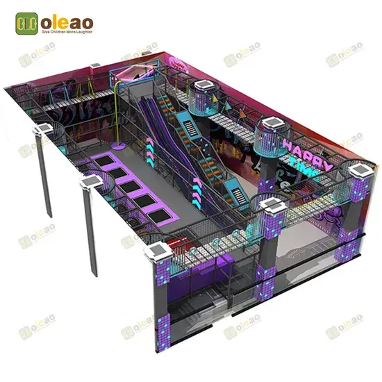 Chứng chỉ nhảy tự do CE tùy chỉnh cho bạt nhún trong nhà cho bé an toàn hình ảnh 1-description