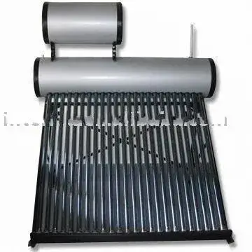 Bình nước nóng sử dụng năng lượng mặt trời, không cần áp suất, tiết kiệm không gian với bể phụ hỗ trợ hình ảnh 1-description