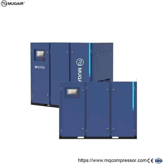 Bán Máy Nén Khí Vít Tốc Độ Cố Định Pm VSD 100HP 75kw IP23 380V50Hz Cho Công Nghiệp Năm 2025 hình ảnh 1-description