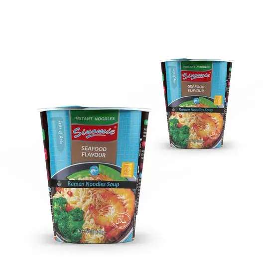 Mì ăn liền hải sản Sinomie: Lựa chọn vị gà, bò, hải sản, rau củ, cà ri hoặc OEM hình ảnh 1-description
