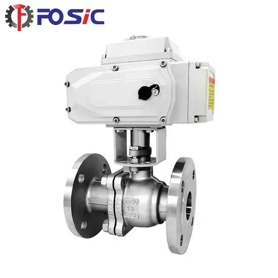 Van bi điện Flange 304 Thép không gỉ - Công tắc và Bộ truyền động cho Van nước Q941f-16 - Van cắt và Van điều chỉnh cho hệ thống Van hơi hình ảnh 1-description