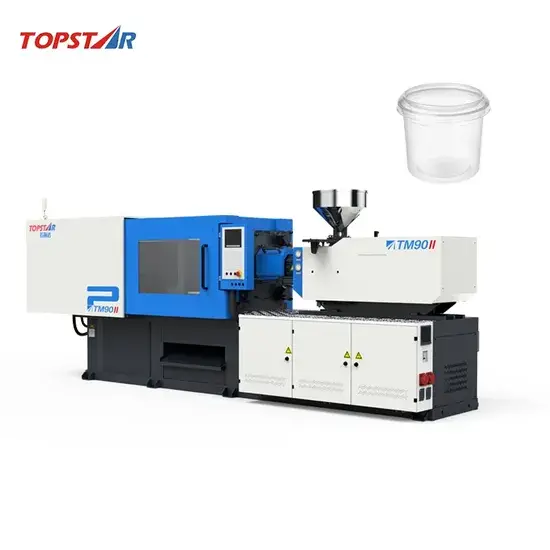 TM90II - Máy ép nhựa servo chính xác cao cho sản xuất nắp chai hình ảnh 1-description