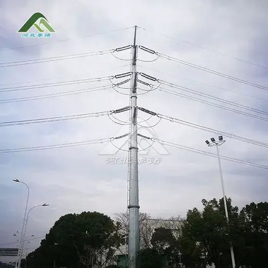 Tháp Truyền Tải Điện Bằng Thép Ống Mạ Kẽm Tainuo - Sản Phẩm Chất Lượng từ Nhà Sản Xuất Trung Quốc hình ảnh 1-description