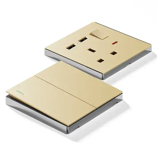 Bán Sỉ Công Tắc Điện Tường Sang Trọng Sản Xuất Tại Trung Quốc hình ảnh 1-description
