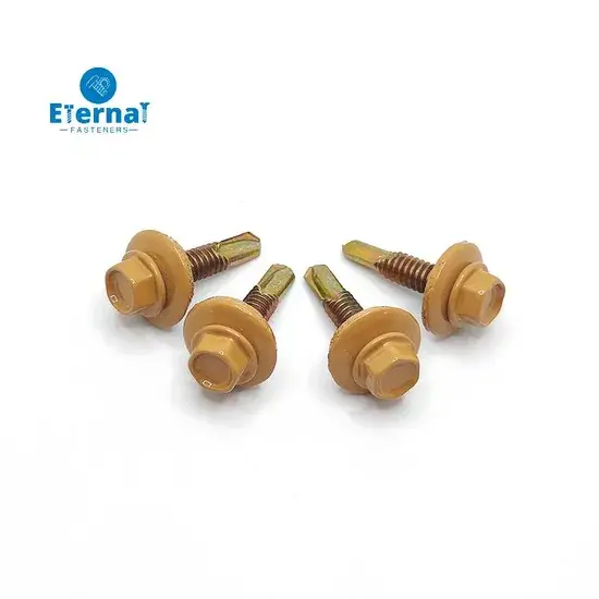 Ốc vít kim loại tự khoan tùy chỉnh phủ cam cho trang trí nội thất hình ảnh 1-description