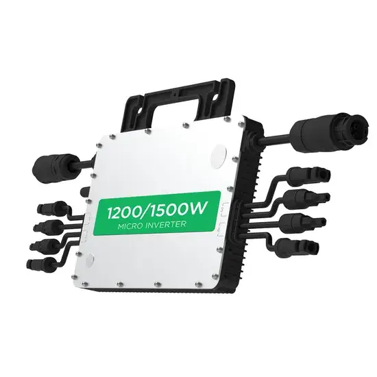 Bộ biến tần vi mô nối lưới Nep Solar PV 1000W - Sản phẩm bộ kit biến tần vi mô tấm năng lượng mặt trời 1200W chất lượng cao hình ảnh 1-description