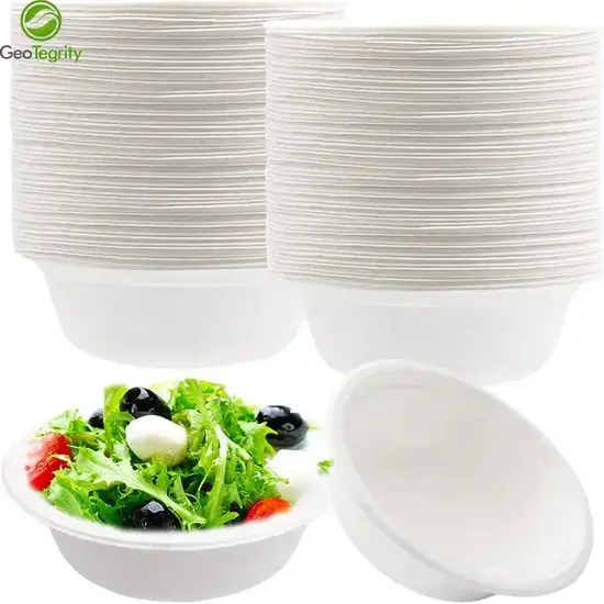 Bát sinh học làm từ mía, dung tích 18 Oz (500ml) hình ảnh 1-description