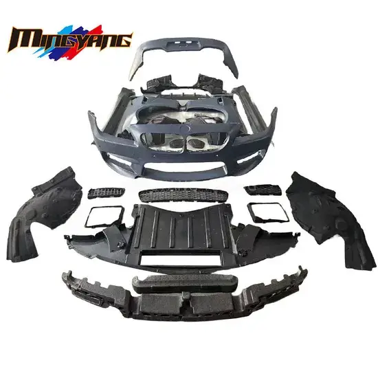 Bộ phụ kiện nhựa PP cao cấp phù hợp cho các dòng xe BMW 6 Series F06 F12 F13 và M6 Bodykit hình ảnh 1-description