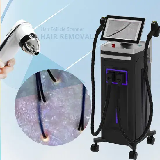 Máy triệt lông laser diode 755 808 1064 cho salon - Phân tích nang lông 3 hình ảnh 1-description