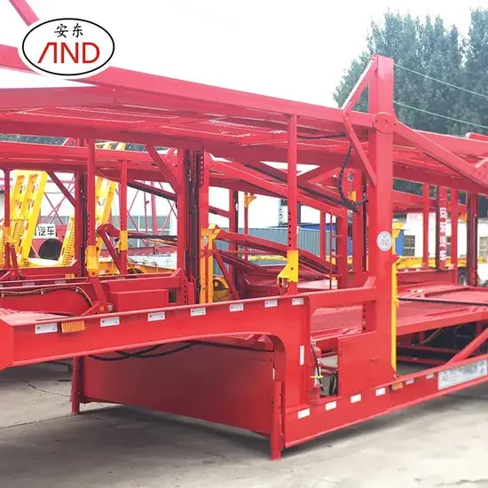 Xe tải vận chuyển ô tô hai tầng, rơ moóc chuyên dùng cho ô tô bán hình ảnh 1-description