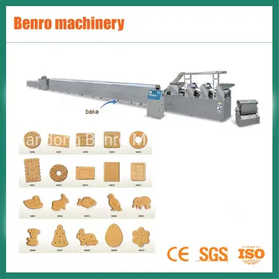 Máy làm bánh quy tự động mini cho sản xuất đồ ăn nhẹ hình ảnh 1-description