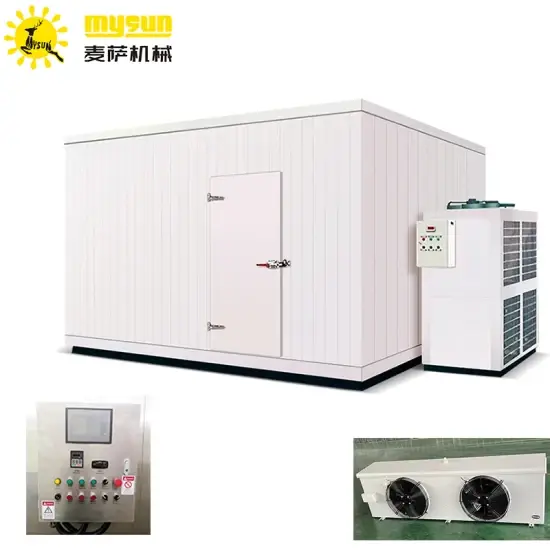 Thiết kế và sản xuất phòng lạnh tùy chỉnh cho bảo quản thực phẩm và thuốc hình ảnh 1-description