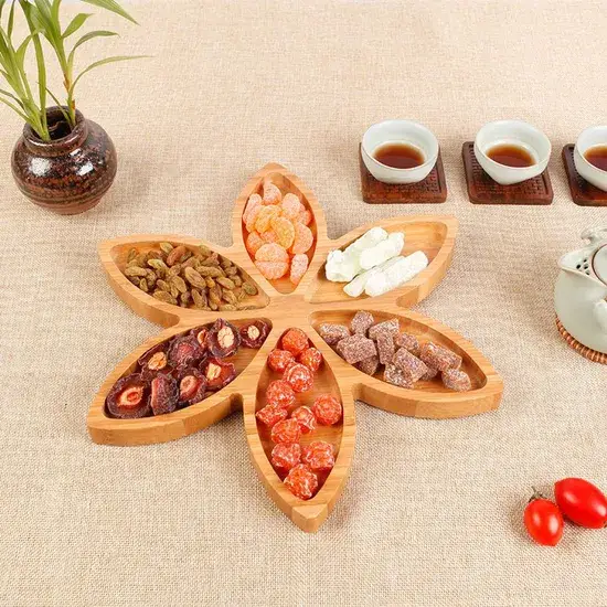 Đĩa Tái Sử Dụng an toàn BPA Cho Trẻ Em và Người Lớn, Thân Thiện Với Môi Trường hình ảnh 1-description