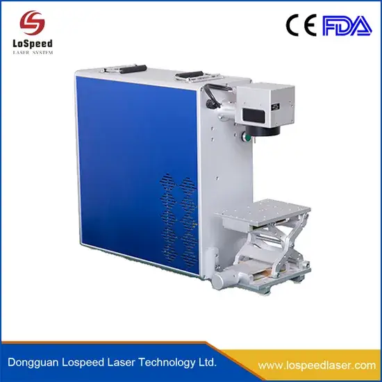 Nhà Máy Máy Khắc Laser Sợi Di Động 50W 30W 20W - 10 Năm Kinh Nghiệm Chuyên Nghiệp hình ảnh 1-description