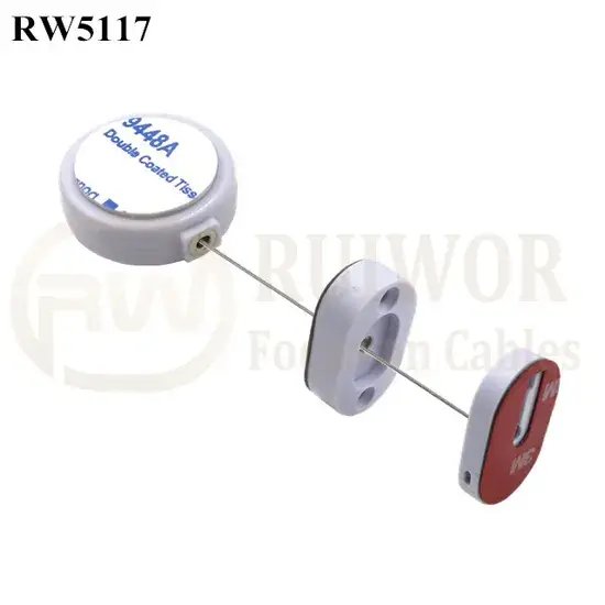 Dây giữ mini chống mất kéo tròn với khóa từ tính RW5117 hình ảnh 1-description