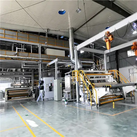 Thiết bị sản xuất vải không dệt Spunbond chất liệu polypropylene từ nhà sản xuất Trung Quốc hình ảnh 1-description