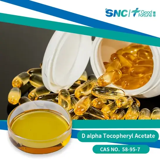 Vitamin E dầu D-Acetate tocophérol cas: 58-95-7 - Sản phẩm thực phẩm/Mỹ phẩm chất lượng hình ảnh 1-description