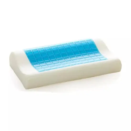 Gối lạnh gel mùa hè với chất liệu bọt nhớ visco đàn hồi cho giấc ngủ thảnh thơi hình ảnh 1-description