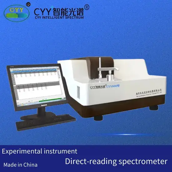 Máy quang phổ di động dùng để xác định đúc và phân tích luyện kim hợp kim hình ảnh 1-description