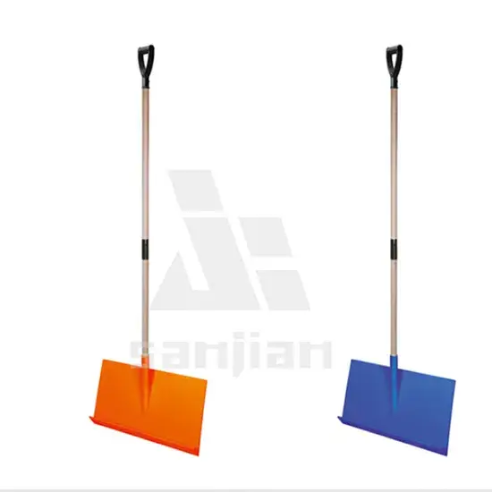 Bộ đẩy tuyết 20-Inch với tay cầm chống mài mòn và dải chắn hình ảnh 1-description