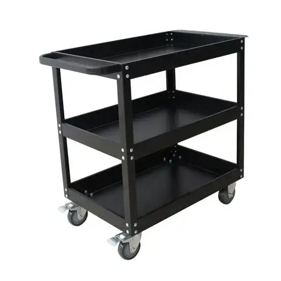 Xe đẩy dụng cụ có tay cầm và bánh xe chuyên dụng cho vận chuyển hàng hóa nặng hình ảnh 1-description