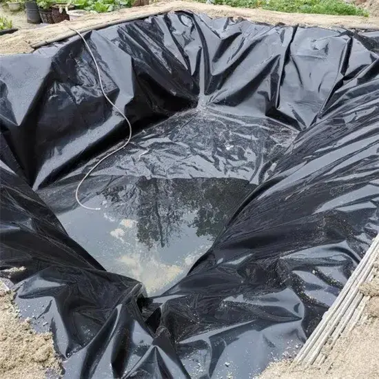 Geomembrane HDPE chống thấm lớp lót bãi chôn lấp vệ sinh - Độ dày từ 0.5 đến 3.0mm, kết cấu và mịn hình ảnh 1-description