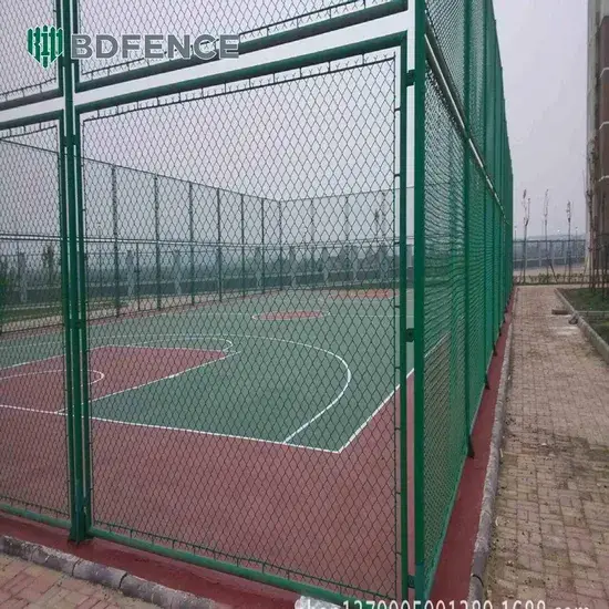 Rào chắn hình vuông từ dây thép mạ kẽm, lưới giỏ đẹp và chắc chắn hình ảnh 1-description