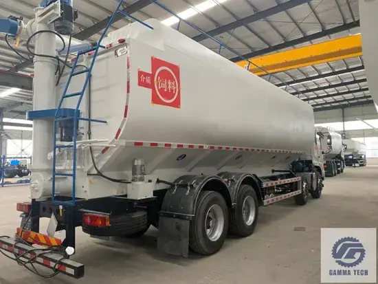 Xe bồn vận chuyển thức ăn, nước và nhiên liệu cho động vật hình ảnh 1-description